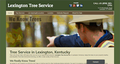 Desktop Screenshot of lexingtontreeservice.com