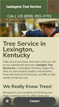 Mobile Screenshot of lexingtontreeservice.com